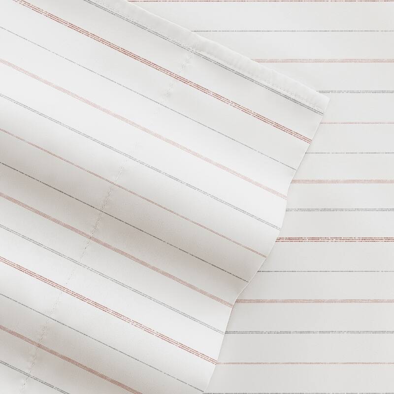 Soft Lines Patterned Ultra-Soft Bed Sheet Set