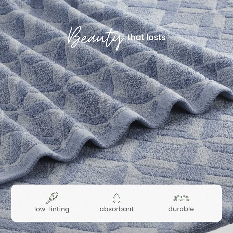 Martex Geo Blue Bath Towel
