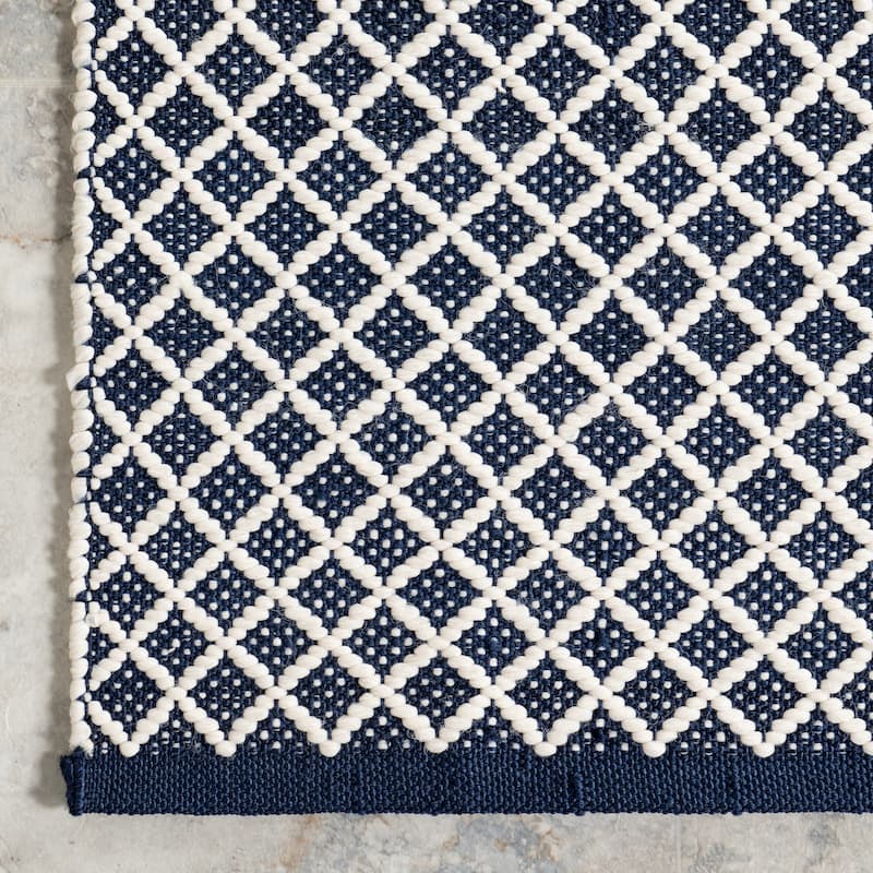 Home Conservatory Trellis Handwoven Indoor/Outdoor Area Rug