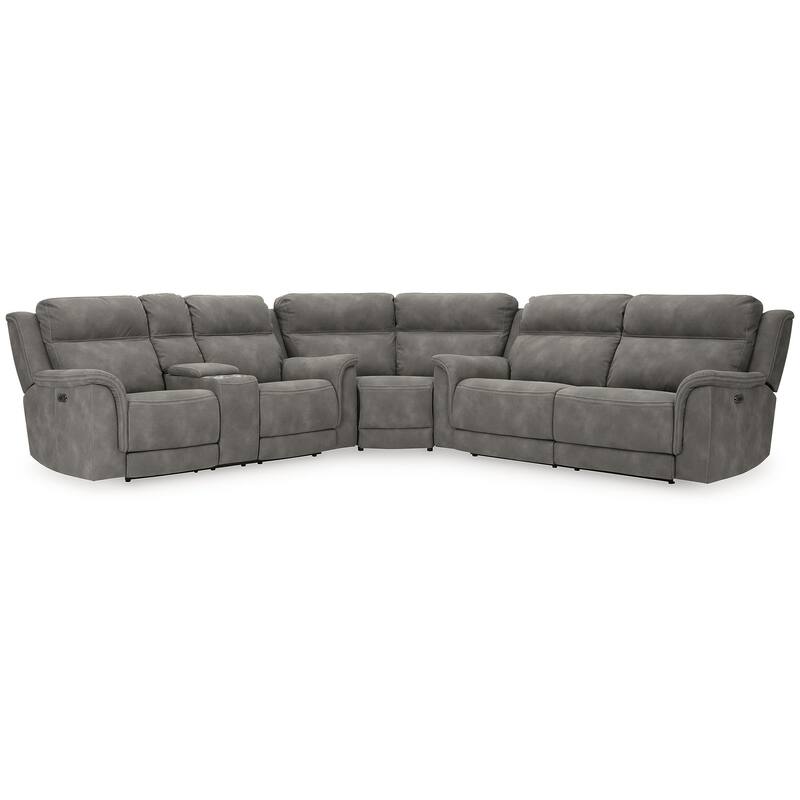 Signature Design by Ashley Next-Gen DuraPella 3-Piece Power Reclining Sectional - 122"W x 118"D x 42"H