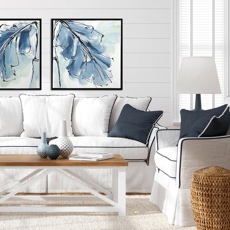 Luxe Banana Leaf IV - Giclee on Canvas