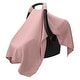 preview thumbnail 38 of 69, Baby Car Seat Cover, Large Car Seat Canopy by Comfy Cubs Mauve