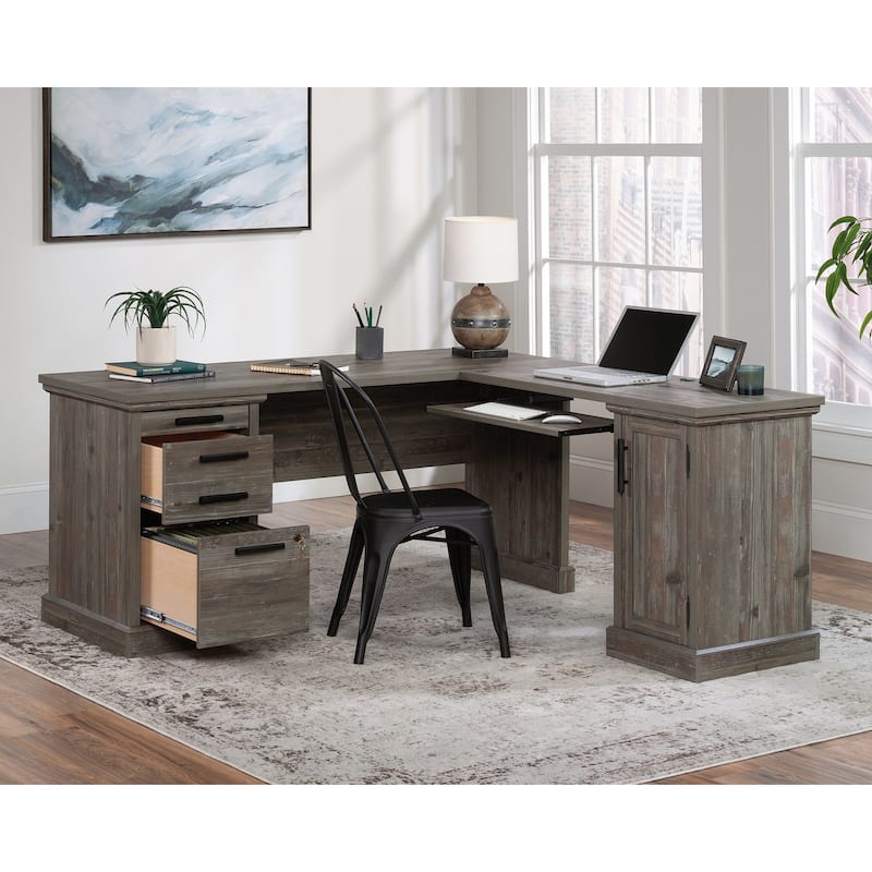 Aspen Post L-Desk 66 X 66