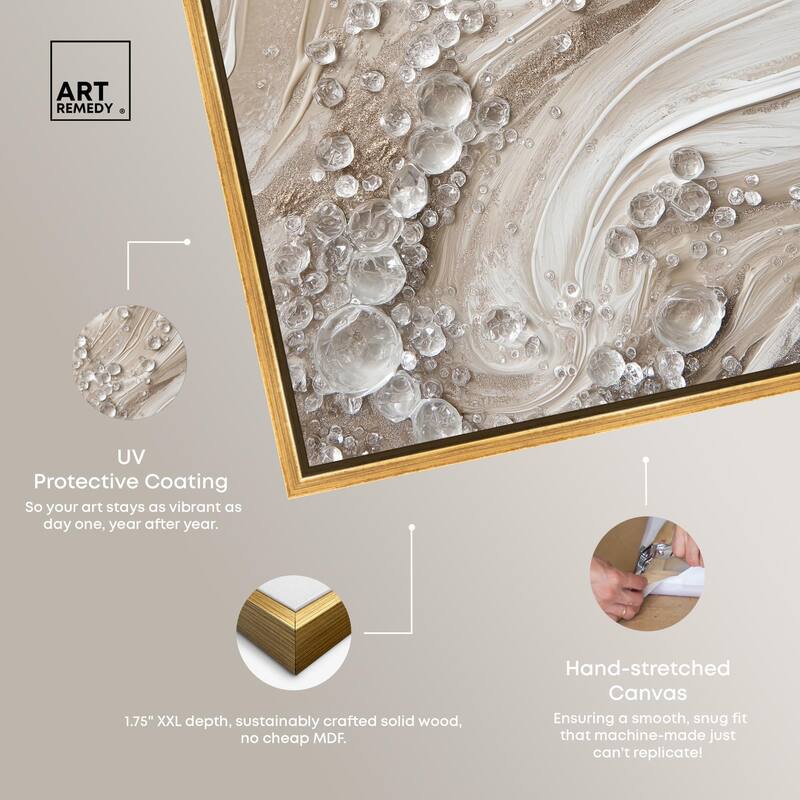 Viscous Veils III Canvas by Art Remedy