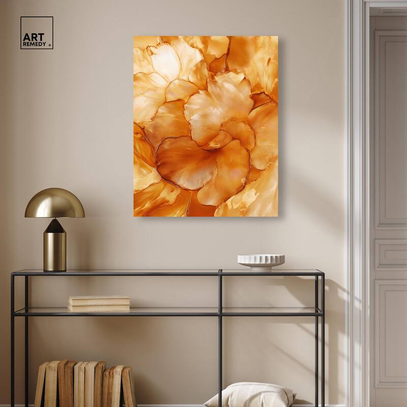 Sunlit Bloom II Canvas by Art Remedy, Gallery Wrapped
