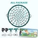 preview thumbnail 8 of 7, Hapfan 750 lbs 40'' Spider Tree Swing for Kids and Adults with 9.8 FT Swing Hanging Straps