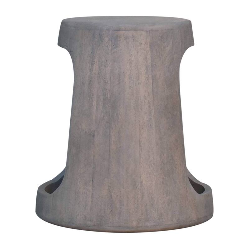 Artisan Furniture Solid Wood Acid Wash Open Side Table