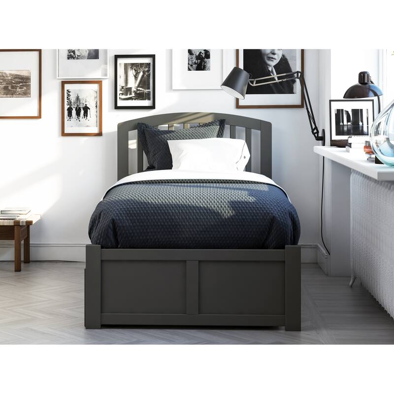Richmond Bed with Footboard and Twin XL Trundle