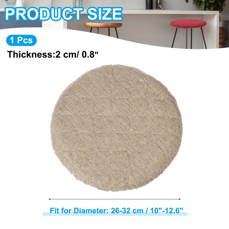 Bar Stool Covers, Elastic Bar Stool Seat Cover for 10-13 Inch Chair