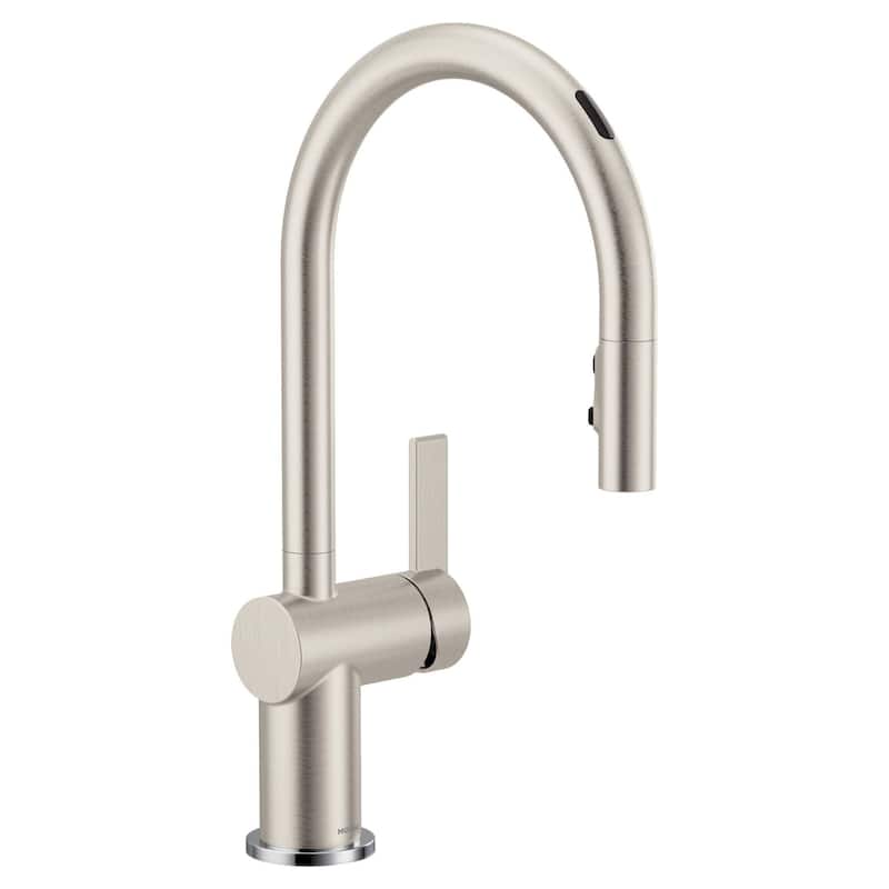 Moen 7622EV Cia 1.5 GPM Single Hole Pull Down Kitchen Faucet with