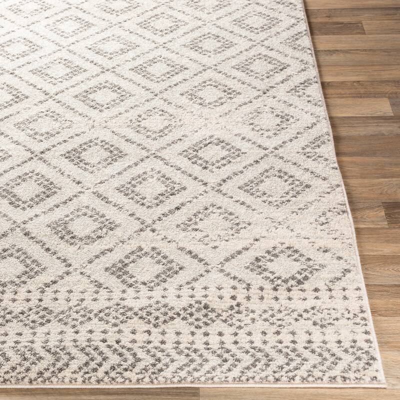 Livabliss Naima Bohemian Border Area Rug