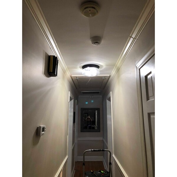 Canarm Ifm623a12 Mill 2 Light 12 Wide Flush Mount Ceiling Fixture