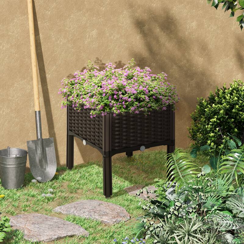 Outsunny Raised Garden Bed with Legs
