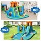 preview thumbnail 9 of 10, Costway Bountech Inflatable Water Slide Kids Bounce House Splash Pool - See details