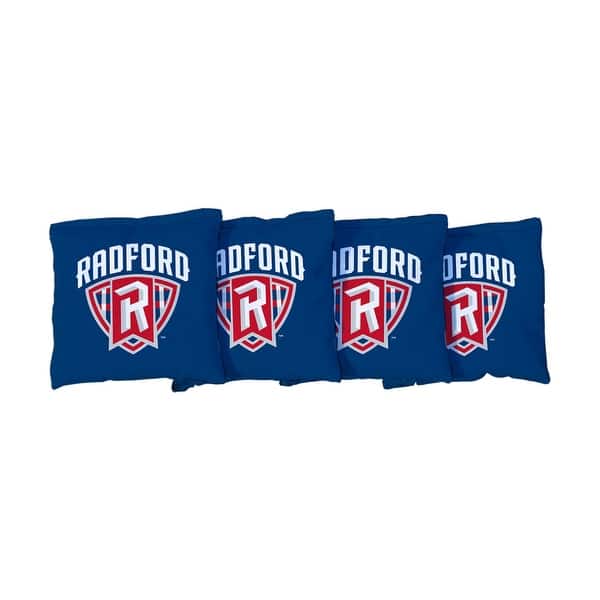 slide 2 of 3, Radford University Highlanders Blue Cornhole Bags All-Weather Resin Filled