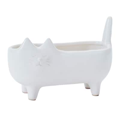 Ceramic Cat Planter (Set of 6)