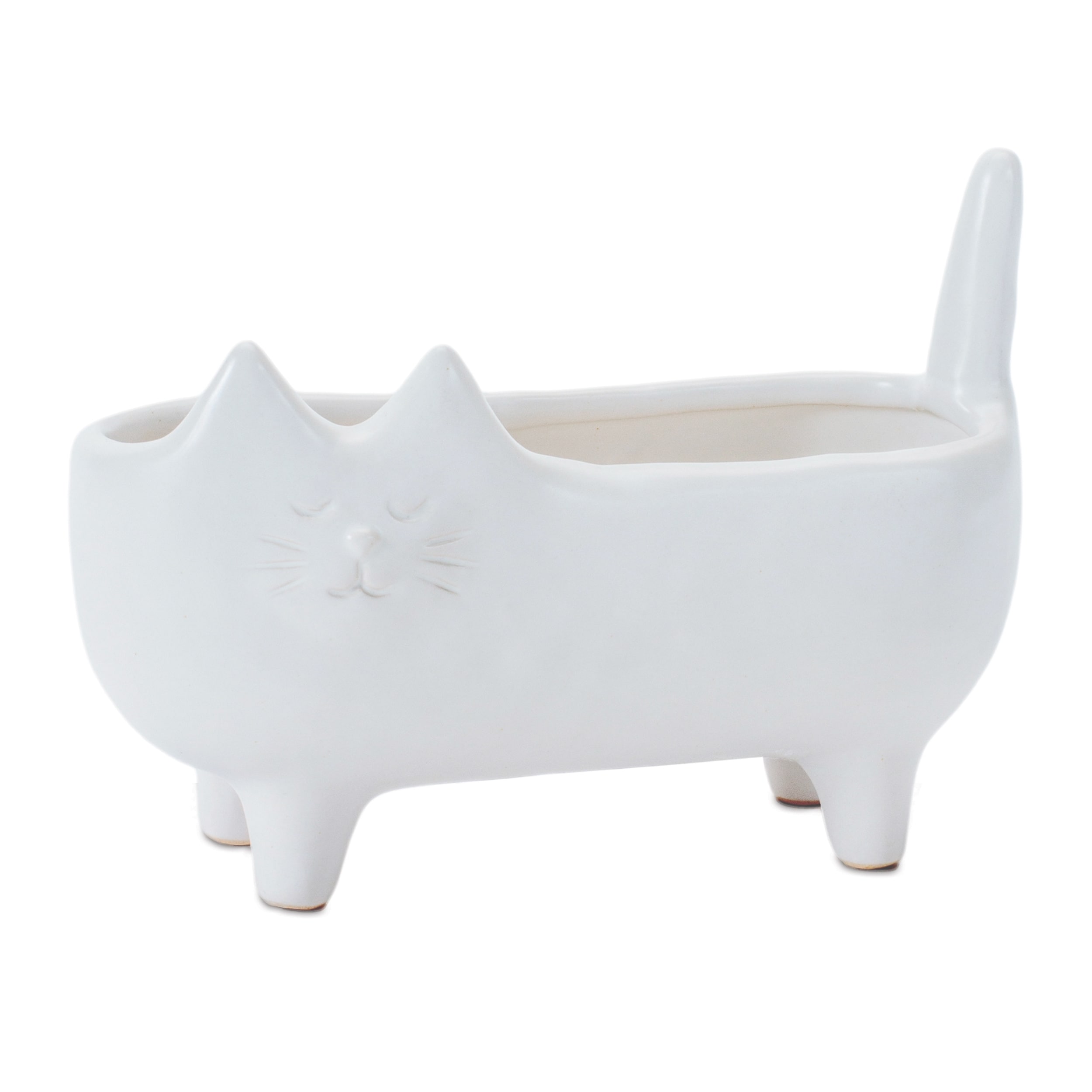 Ceramic Cat Planter (Set of 6)