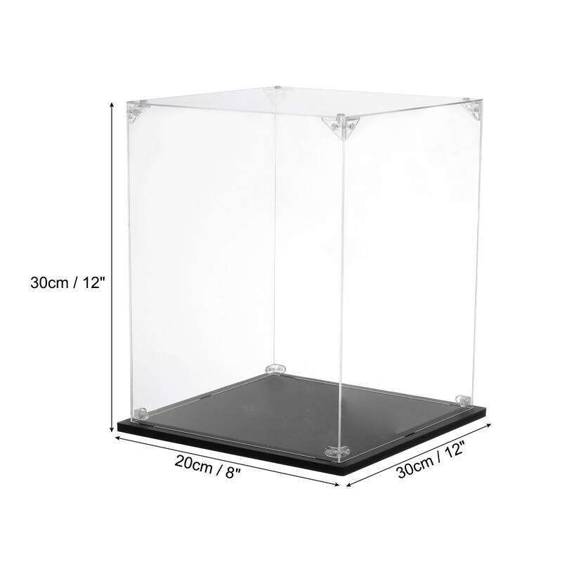 Acrylic Display Case, for Displaying Collectibles, Dolls, Model Car - 8"x12"x12"