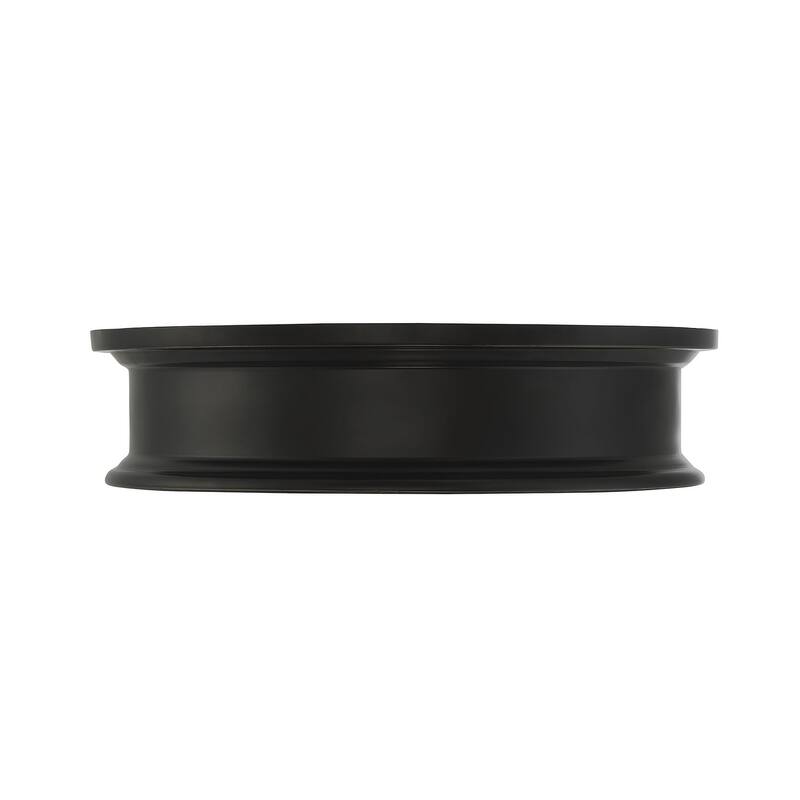 Savoy House Watkins Flush Mounted Ceiling Light in Classic Bronze