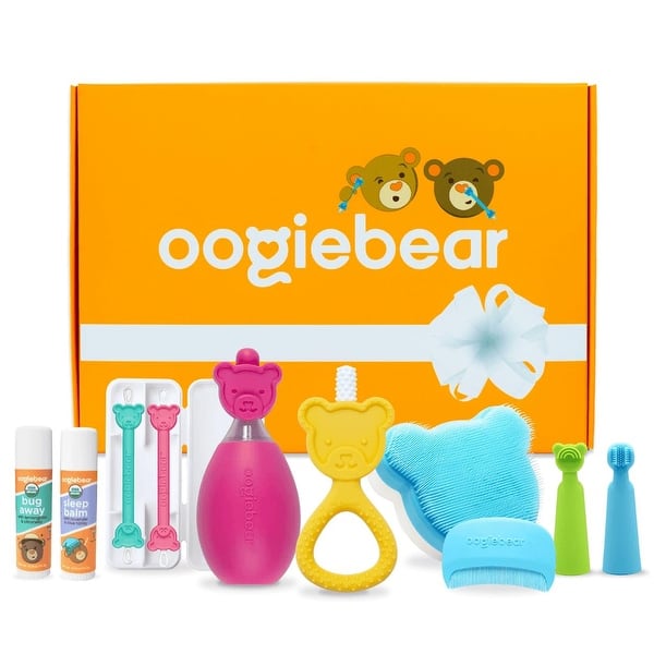 slide 2 of 3, oogiebear fIrst year baby gift set 12 piece set - Multi