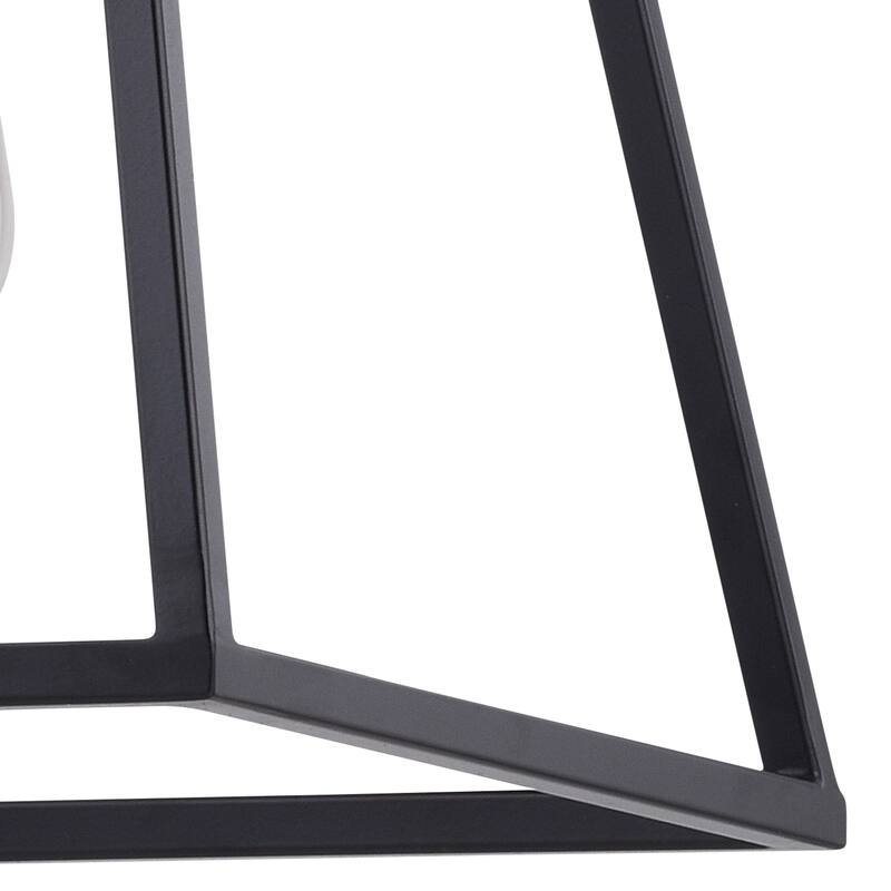 Hayes Black Farmhouse Open Cage Indoor/ Outdoor Pendant Lantern