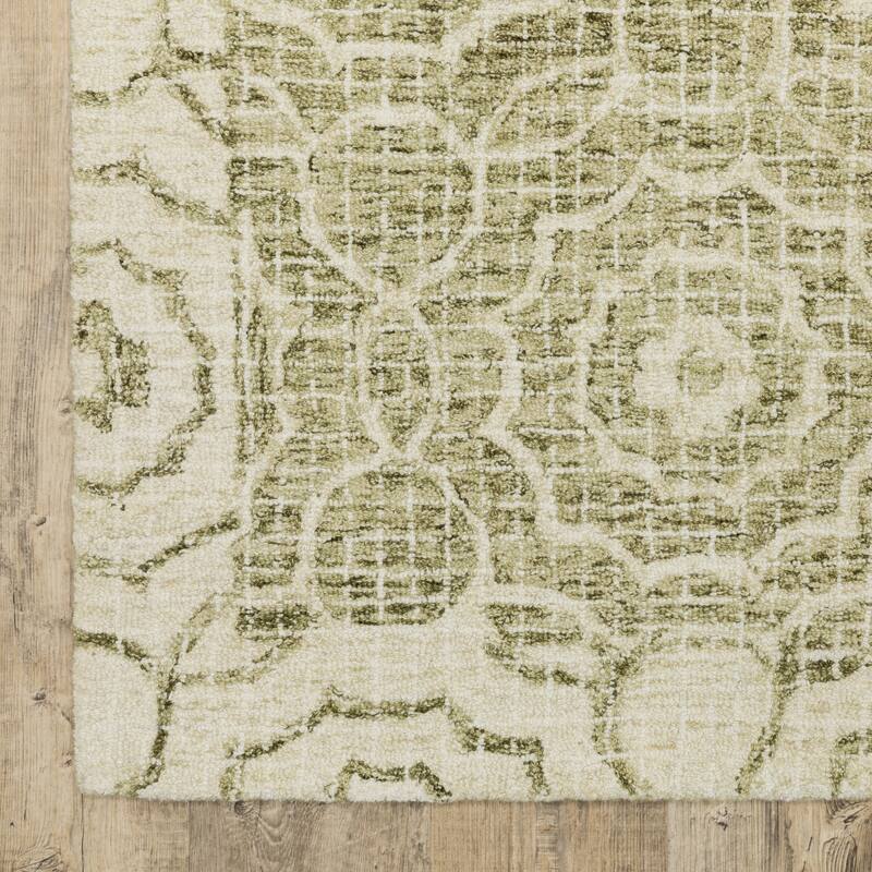 HomeRootsGeometric Transitional Rectangle Area Rug