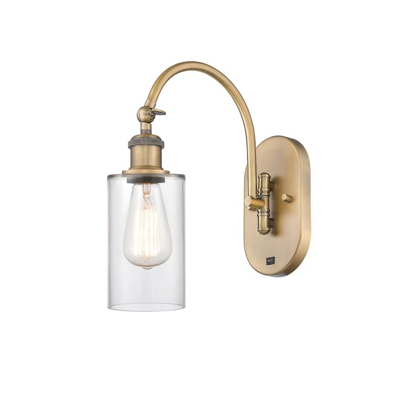 Innovations Lighting 518-1W-13-5 Clymer Sconce Clymer 13" Tall Wall