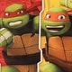 preview thumbnail 6 of 9, Licensed Paramount Teenage Mutant Ninja Turtles Youth Digital Print Area Rug