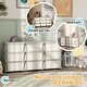 preview thumbnail 3 of 6, Qaba 3 Tier Kids Storage Unit, 9 Drawer Chest Toy Organizer Plastic Bins for Kids Bedroom Nursery Kindergarten