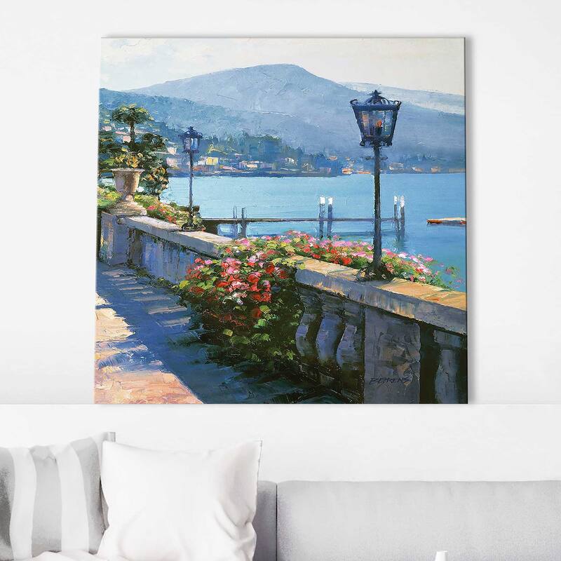 "Bellagio Promenade" by Howard Behrens II Print on Canvas