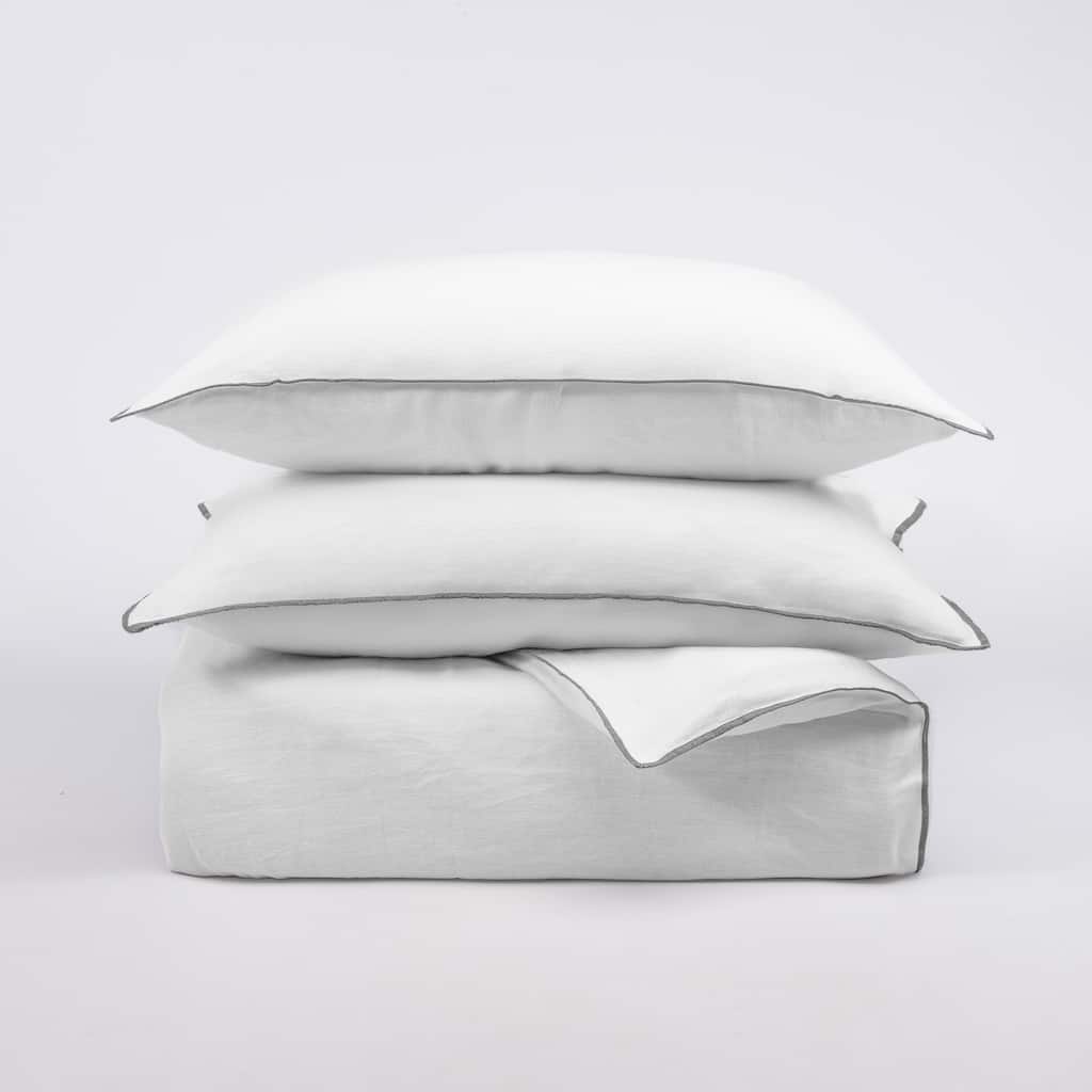 Tyne, Linen, Embroidered Sham