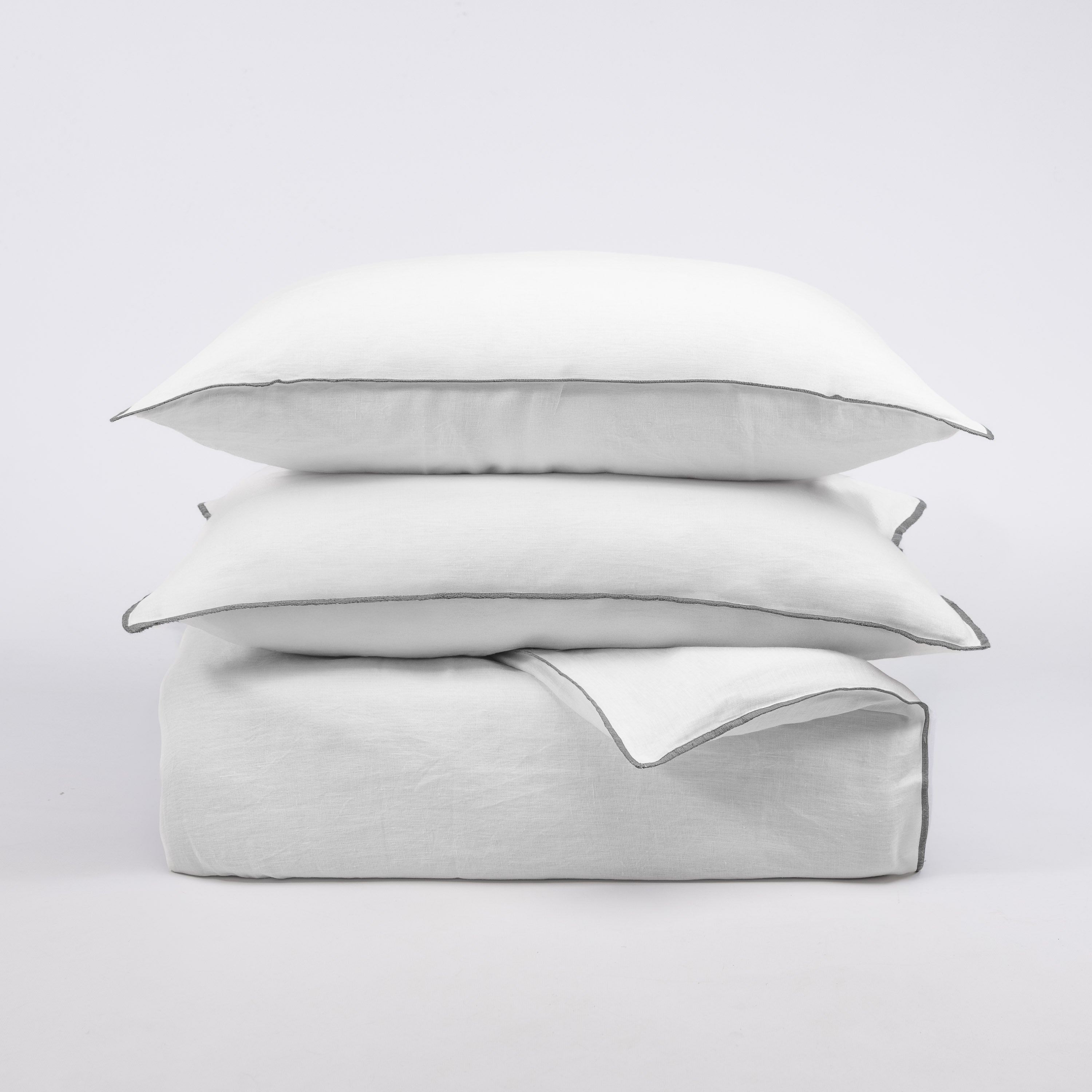 Tyne, Linen, Embroidered Sham