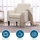 preview thumbnail 92 of 133, VINGLI Mid Century Modern Fabric Accent Chair