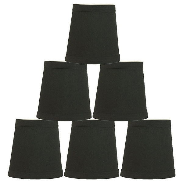 Linen Mini Chandelier Lamp Shade Clip On 4 inch Bottom Diameter 4.75 Height On Sale Bed Bath Beyond 32052062