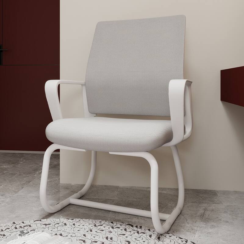 Roomfitters Minimalist Modern Office Chair - Metal Frame, Soft & Comfortable, Home & Office Use