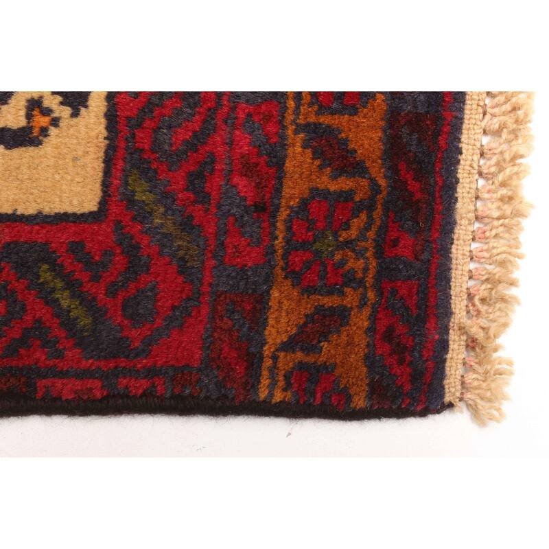 ECARPETGALLERY Hand-knotted Teimani Beige Wool Rug - 2'8 x 4'6