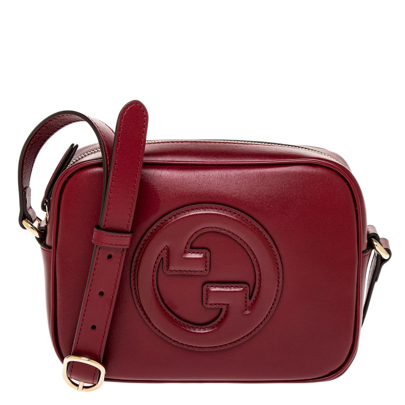 Gucci Small Blondie Shoulder Bag - Rosso Ancora