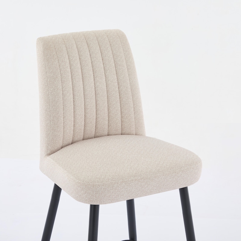 Bar Chair For Bedroom, Dining Room,Design Is Simple, The Cushion Is Comfortable,