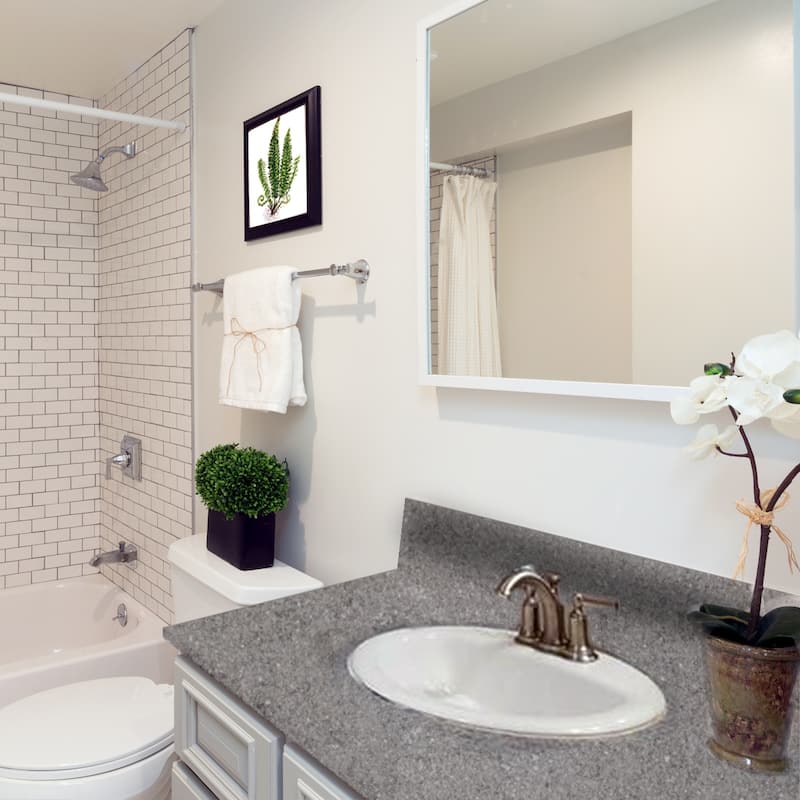 Highpoint Collection White Oval Porcelain Vitreous China Drop-in Vanity Sink