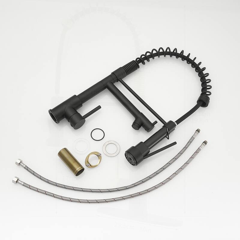 Commercial Stainless Steel Single Handle Kitchen Faucet