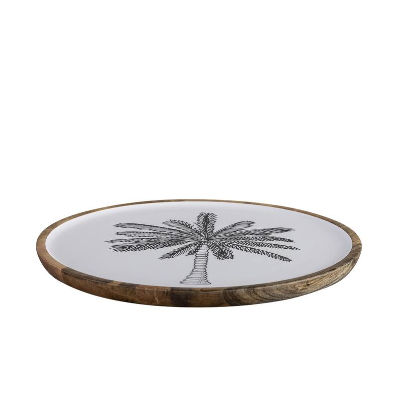 Mango Natural Wood Plate