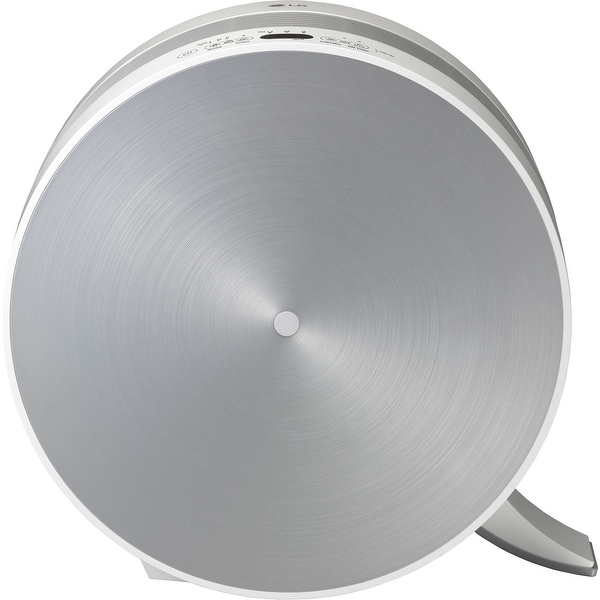 LG PuriCare Brushed Silver 3-Stage Filter Air Purifier with Smart Air Quality Sensor and LoDecibel Operation. Opens flyout.