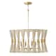 Option Patinaed Brass/ Bleached Natural Rope
