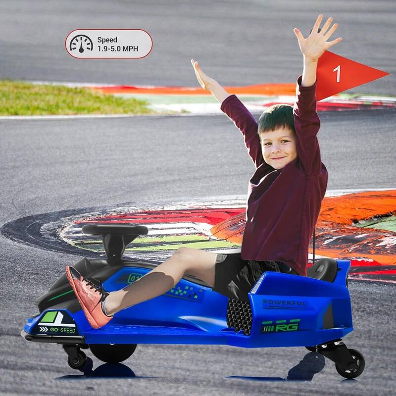 12V Electric Ride On Go Kart Kids Drifting Car for Kids Best Gifts