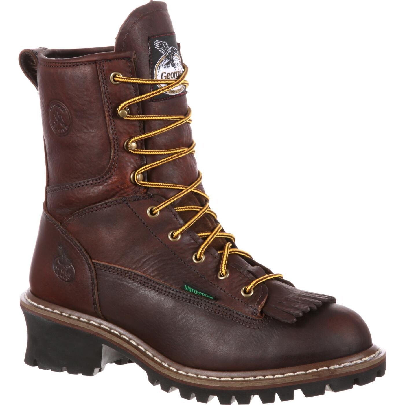 Shop Georgia Boot Waterproof Logger Work Boots Style G7113 Overstock 27421413