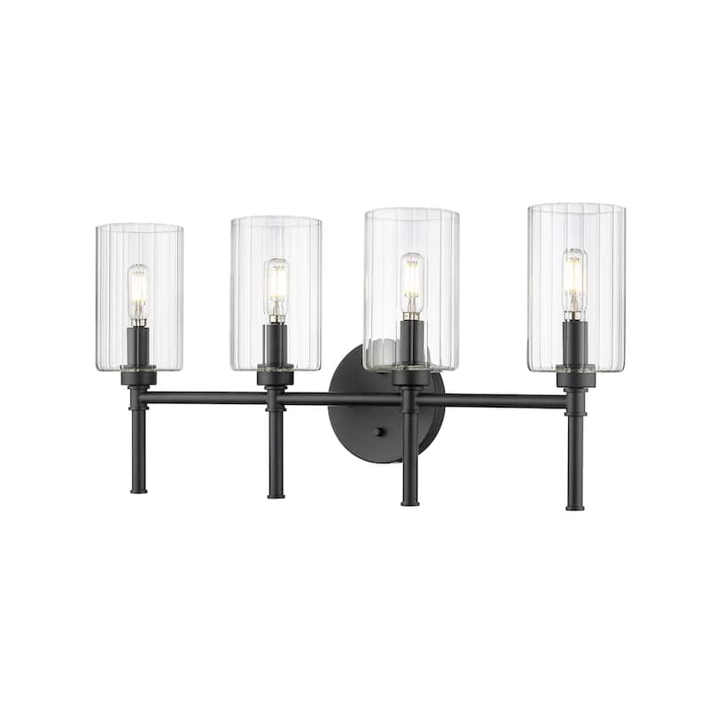 Chastine Vanity Light - 4 Light - Matte Black