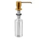 preview thumbnail 1 of 2, Karran SD25 Kitchen Soap/Lotion Dispenser Gold