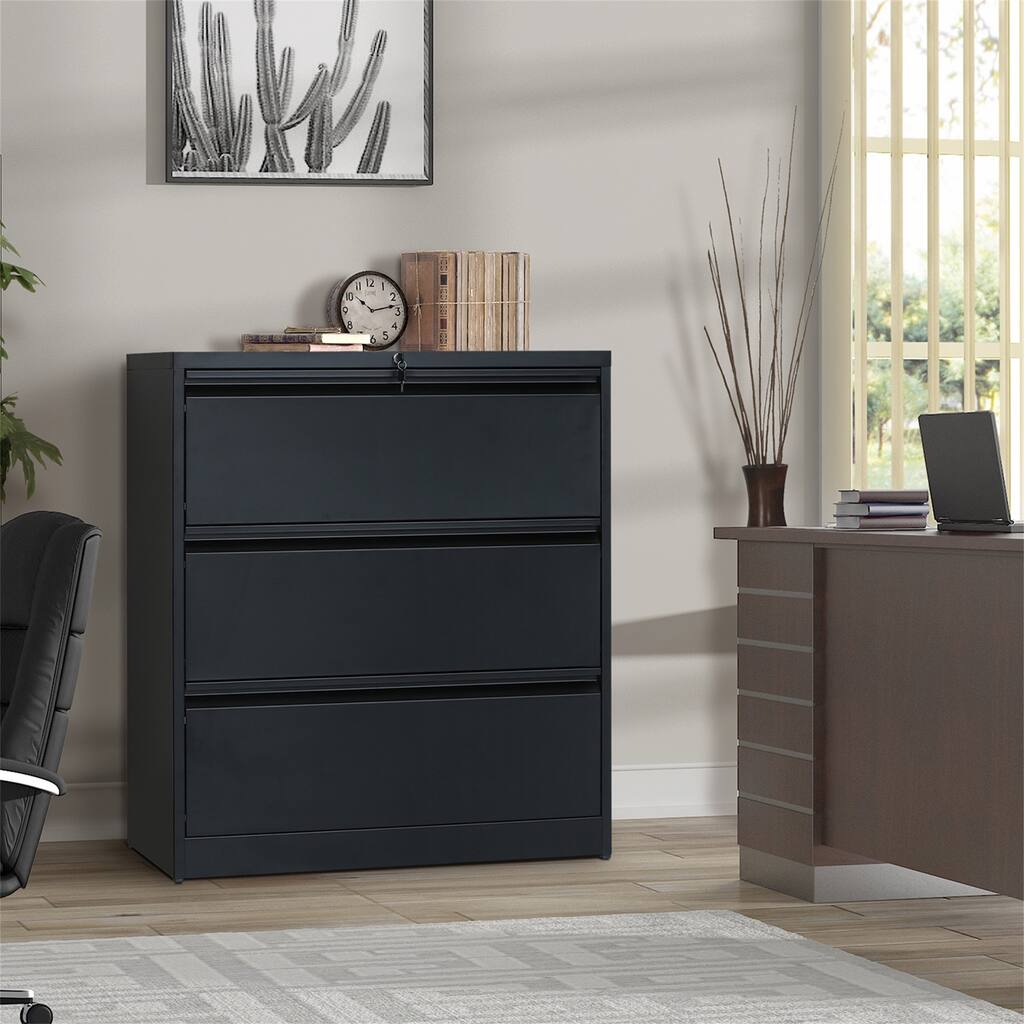 Office Funiture Heavy-Duty Lateral File Cabinet Storage Cabinet