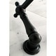 preview thumbnail 19 of 43, Heritage 3-Hole Wall Mount Roman Tub Faucet in Polished Brass