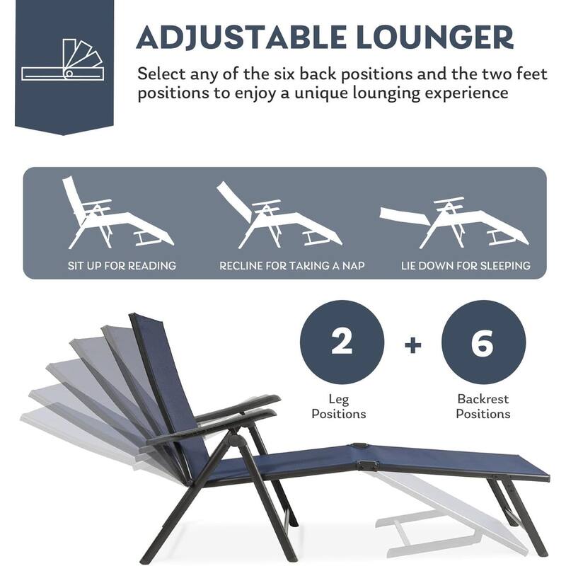 Set of 2 Zero Gravity Recliner Lounge Chairs with Cup Holders, Folding Patio Camping Beach Chairs for Outdoor Relaxation
